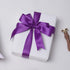 1 Inch Double Face Satin Ribbon Purple Ribbon for Gift Wrapping Hair Bows Making Chair Sash Valentine's Day Wedding Birthday Party Invitation Deco...