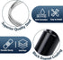 Bike Trailer Hitch Connector Coupler Bicycle Adapter for Children's Trailers,Cargo and Pet Bicycle Trailers,Black Adapter Accessories by Cenipar...