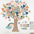 Classroom Tree Bulletin Board Decorations Boho Heart Tree Paper Cutouts You Belong Here Tree Accents Welcome Bulletin Board Decor for School Nurse...