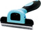 Cat and Dog Deshedding Tool with Deep Undercoat, Tangle, Dander Removal, Professional Heavy-Duty Stainless-Steel Comb, Ergonomic Grooming Brush (L...