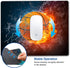 Water and Fire Balls Marble Mouse pad Customized Mousepad Non-Slip Rubber Base Mouse Pads for Computers Laptop Office Desk Accessories Mouse pad...