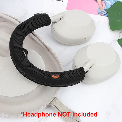Desing Wish WH-1000XM5 Headband Cover Air Mesh Fabric Replacement Headphone Headband Cushion Pad Cover Compatible with Sony WH-1000XM5 Headphone H...