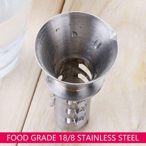 Best Utensils Stainless Steel Manual Lemon Juicer, Reamer 18/8 Stainless Steel, Hand Citrus Juicer and Lemon Pourer...