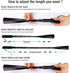 JJDPARTS Shoe Horn Long Handle,14.5"-37" Retractable Shoe Horn,Aluminum Shoe Horn For Men Women Kids Seniors...