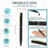 Teling 72 Pcs Small Ballpoint Pen Mini Pens Bulk 4 Inch Short Small Pens Tiny Pen Ink Ballpoint Pens for Notebook Pockets Signature Notepads Schoo...