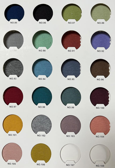 Ribbing Fabric for Cuffs, Jacket Hoodies Waistbands Neckline Material, for Sweatshirts Costume Sewing (Black 68, 43x8in)...