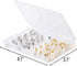 Mr. Pen Bullet Clutch Earring Backs - 76 Pcs, Gold & Silver, Rubber Backs for Studs & Pierced Earring Stoppers...