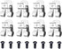 8PCS Belt Clip for Ryobi, Belt Hook with Screw for Ryobi and Ridgid 18 Volt Tools 633586002, 304 Stainless Steel Tool Belt Clip,Replacement Drill ...
