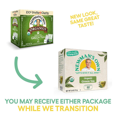 NEWMANS OWN ORGANICS Organic Royal Green Tea, 40 CT...