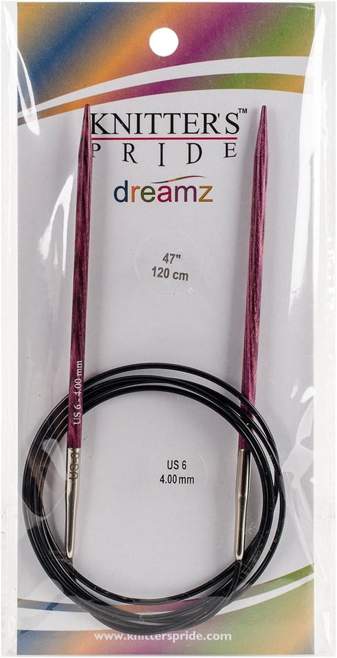 Knitter's Pride-Dreamz Fixed Circular Needles 32", Size 1.5/2.5mm,White...