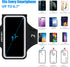 HAISSKY Running Armband with Earbuds Bag Cell Phone Armband for iPhone 14 13 12 11 Pro Max XR XS X, Galaxy S20 S10 Sweat Resistant Sports Phone Ho...