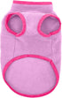 Jecikelon Fleece Dog Jacket Warm Pet Winter Coat Puppy Clothes Vest Soft Doggie Clothing for Small Dogs (Pink1, X-Small)...