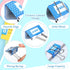 10 Pcs Teacher Supplies Large Binder Clips Large 2 Inches Teacher Paper Clips Office Supplies Paper Clamps for Classroom Students School Office Bu...