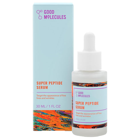 Good Molecules Super Peptide Serum - Anti-aging Facial Serum with Peptides and Copper Tripeptides to Plump and Firm - Water-Based Skincare for Fac...