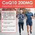 NATURE TARGET CoQ10-200mg-Softgels + PQQ with Organic-Olive-Oil - High Absorption-Coenzyme-Q10 - Antioxidant-for-Heart-Health and Immune Support, ...