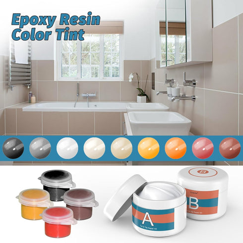 Granite Repair Kit & Quartz Countertop Chip Repair Kit 3.7 OZ- (Color Match) Marble Repair Kit with Super Adhesion for Granite Countertops, Marble...