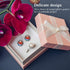 200 Pieces Stud Earring Kit, Including 50 Pieces 12 mm Stainless Steel Blank Stud 50 Rubber Back, 50 Pieces 12 mm Clear Glass Cabochons 50 Stainle...