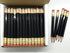Express Pencils - Half Pencils with Eraser - Golf, Classroom, Pew, Short, Mini - Hexagon, Sharpened, Non Toxic, 2 Pencil, Color - Black, (Box of 4...
