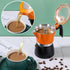 Aluminum Coffee Maker 150ML, Cuban Coffee Maker, Italian Coffee Maker, Stovetop Coffee Maker Moka Pot for Classic Italian and Cuban Cafe Brewing, ...