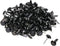 Penta Angel Mini Brads 100Pcs Round Paper Fasteners Metal Brass Pastel Brads for Scrapbooking Crafts DIY Projects, 8x12mm (Black)...