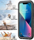 for iPhone 13 Waterproof Case with Built-in Screen Protector, Shockproof Dustproof Full Body Protective IP68 Waterproof Phone Case for iPhone 13 6...
