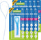 Floss Threaders,Essential Tool for Maintaining Oral Health with Braces, Bridges, and Implants 400 Count (Pack of 8)...