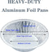 Pie Pans (100 Pack) 5 inch HEAVY-DUTY Disposable Aluminum Foil pie/tart Pans for Baking Personal Mini Pies, Foil Pie Tin for Bakeries, Cafes,Easil...
