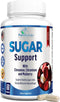Sugar Support Supplement with Cinnamon, Chromium, Mulberry, Alpha Lipoic Acid - 20 Herbs & Vitamins - Non-GMO, 60 Capsules...