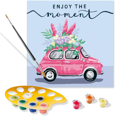 Ravensburger CreArt Enjoy The Moment Paint by Numbers Kit for Adults - Painting Arts and Crafts for Ages 12 and Up...