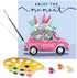 Ravensburger CreArt Enjoy The Moment Paint by Numbers Kit for Adults - Painting Arts and Crafts for Ages 12 and Up...