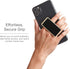 HANDL New York Black and Gold Professional Leather Collection HANDLstick Grip and Stand for Smartphone...