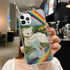Trippy Psychedelic Tarot Card Phone Case for iPhone 15 Pro, Tarot of Pagan Cats Case for Girls Women Boys Men, Trendy Cool TPU Case Cover for iPho...