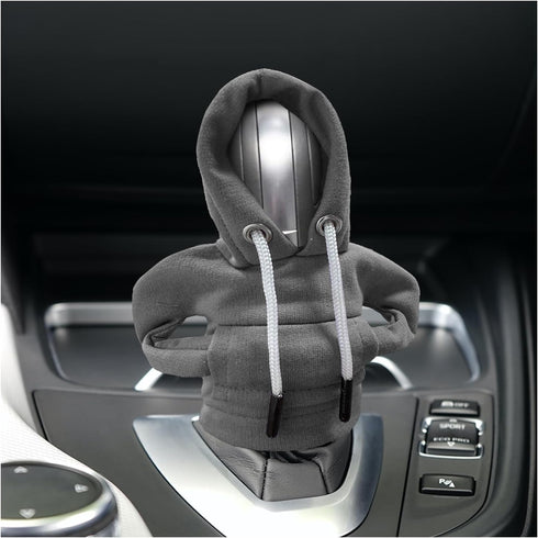 Car Shift Knob Hoodie, Fashionable Sweater Gear Shift Cover, Funny Auto Gear Shift Knob Cover for Warm Winter, Vehicle Interior Shift Knob Protect...