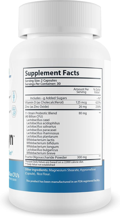 Probiotic Vardaxyn - Our Best Premium Male Formula - Pre/Probiotics for Men - Male Probiotic Formula to Support Male Health - Gut Health - Mood - ...