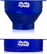 The Original Proper Popper Microwave Popcorn Popper, Silicone Popcorn Maker, Collapsible Bowl BPA Free & Dishwasher Safe - (Blue)...