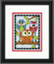 Dimensions 70-65159 Owl Trio Counted Cross Stitch Kit, 5" x 7", Blue...
