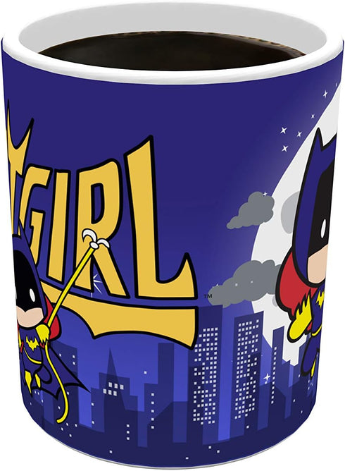 Morphing Mugs DC Comics - Batwoman - Chibi Cartoon - Justice League - 11 oz Heat Sensitive Mug – Ceramic Color Changing Coffee Tea Mug...