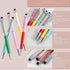 24pcs Retractable Ballpoint Pen, Bling Stylus Pen, Crystal Diamond Screen Touch Pen, Capacitive Writing Pens for Note, Tab, Office School Statione...