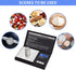 Digital Gram Scale,200g 0.01g/0.001oz Weight Scale Gram and Ounce,Electronic Smart Mini Pocket Scale with 100g Calibration Weight,for Grain,Gold,J...
