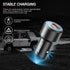 USB C Car Charger, 2 Pack PD 20W & QC 3.0 22.5W USB Car Fast Charger Plug, Mini Aluminum Alloy Cigarette Lighter Charging Adapter, Compatible with...