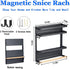 Dr.BeTree Magnetic Spice Rack for Refrigerator Magnetic Paper Towel Holder Shelf Fridge Magnet Organizer Spice Rack Organizer Kitchen Organization...