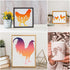 Chicken Stencils for Painting on Wood, Wildflower Rooster Stencils for Crafts Reusable Wood Burning Drawing Art Animal Paint Stencils and Patterns...