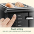 Cuisinart CPT-122BK 2-Slice Compact Plastic Toaster, Black...