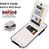 uCOLOR for iPhone 15 Pro Wallet Case with Card Holders for Women, Crossbody Zipper Protective Leather Case with Strap Wrist Ring RFID Kickstand De...