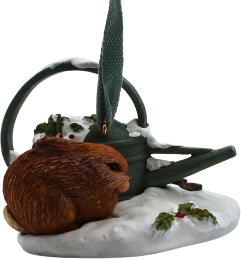QX8284 Snowy Garden Nature's Sketchbook Marjolein Bastin 2000 Hallmark Keepsake Ornament...