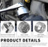1 PC Automobile Oil Grid Wrench, 32MM Steel Hexagon Fillet High Torque Single Head Filter Socket Wrench Repair Accessory, Compatible with Most Mod...