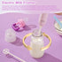 Portable Electric Baby Bottle Brush Set with Electric Bottle Brush,Nipple/Straw Brush,Milk Frother and Drying Base,Waterproof IPX7,Rechargeable Tr...