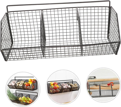 storage box drain basket wall shelf Storage sink household ginger single layer seasoning box Organizer rag home wall shelf shelf for sponge food b...