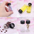 0.3 Oz Clear Glass Vials with Screwcap Empty Bottles Liquid Sample Glass Bottles for Travel, Pack of 10...