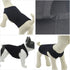 Lovelonglong 2019 Summer Pet Clothing, Dog Clothes Blank T-Shirts Ribbed Tanks Top Thread Vests for Bulldog Pit Bull Dogs 100% Cotton Black XXL...
